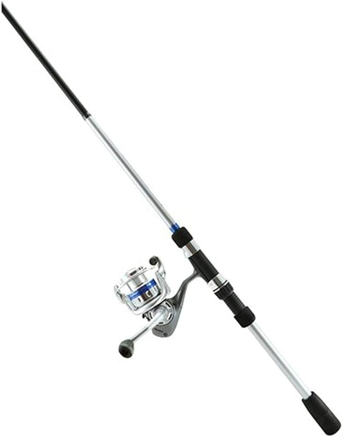 okuma csii562ml20 cascade ii 纺车组合(2 件),银/灰色,5'6&